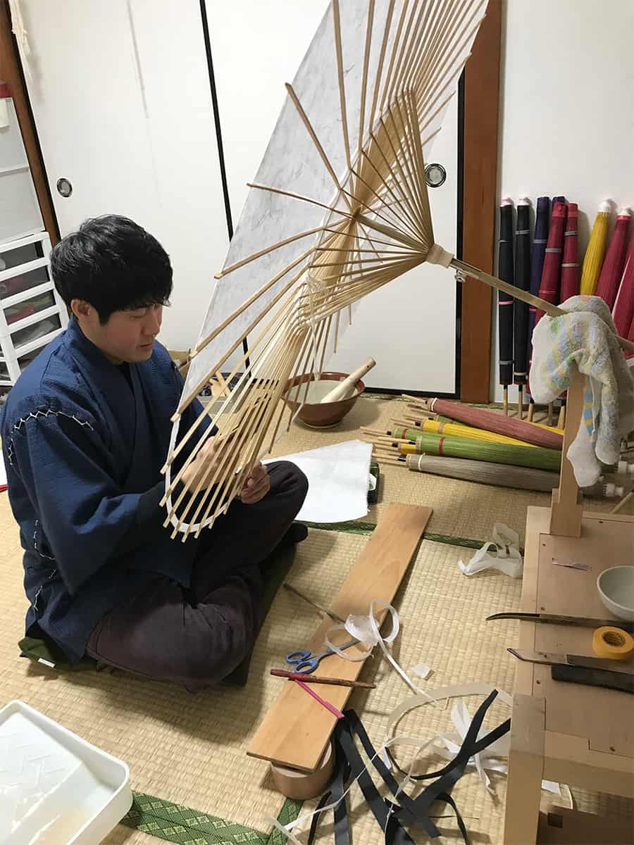 京都黒谷 特選蛇の目『白虎』