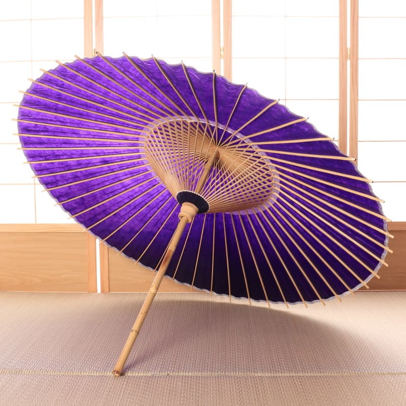 Edo Purple Purple High Quality Bangasa Kyoto Tsujikura The Original Japanese Umbrella